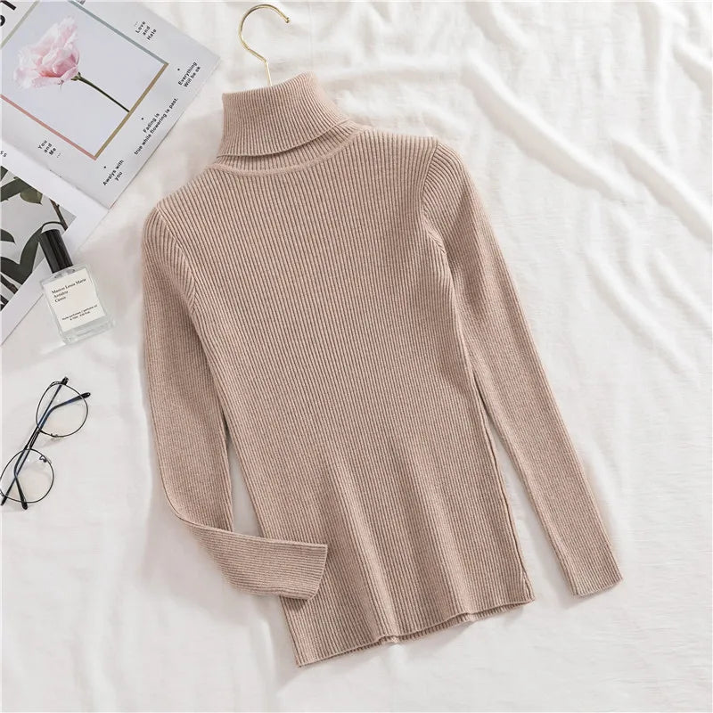 Women's Soft Turtleneck Sweater