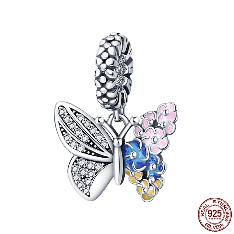 925 Sterling Silver Ocean Charm Collection