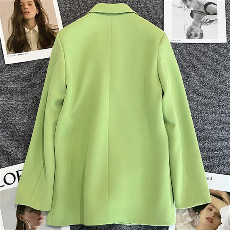 Women's Classic Double-Breasted Blazer
