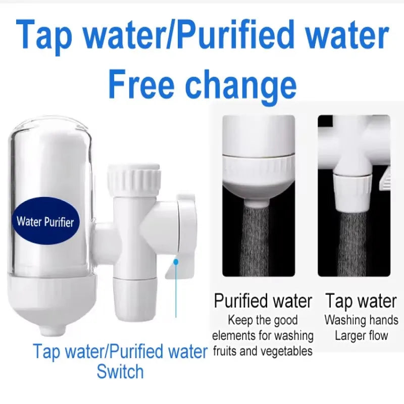 Tap Water Filter Washable Replacement Kitchen Faucet Long Lasting Filtro Water Purifier Tap Filter Chlorine