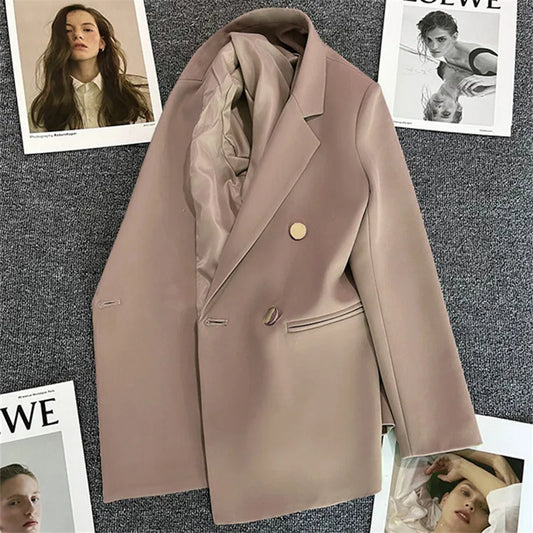 Women's Classic Double-Breasted Blazer