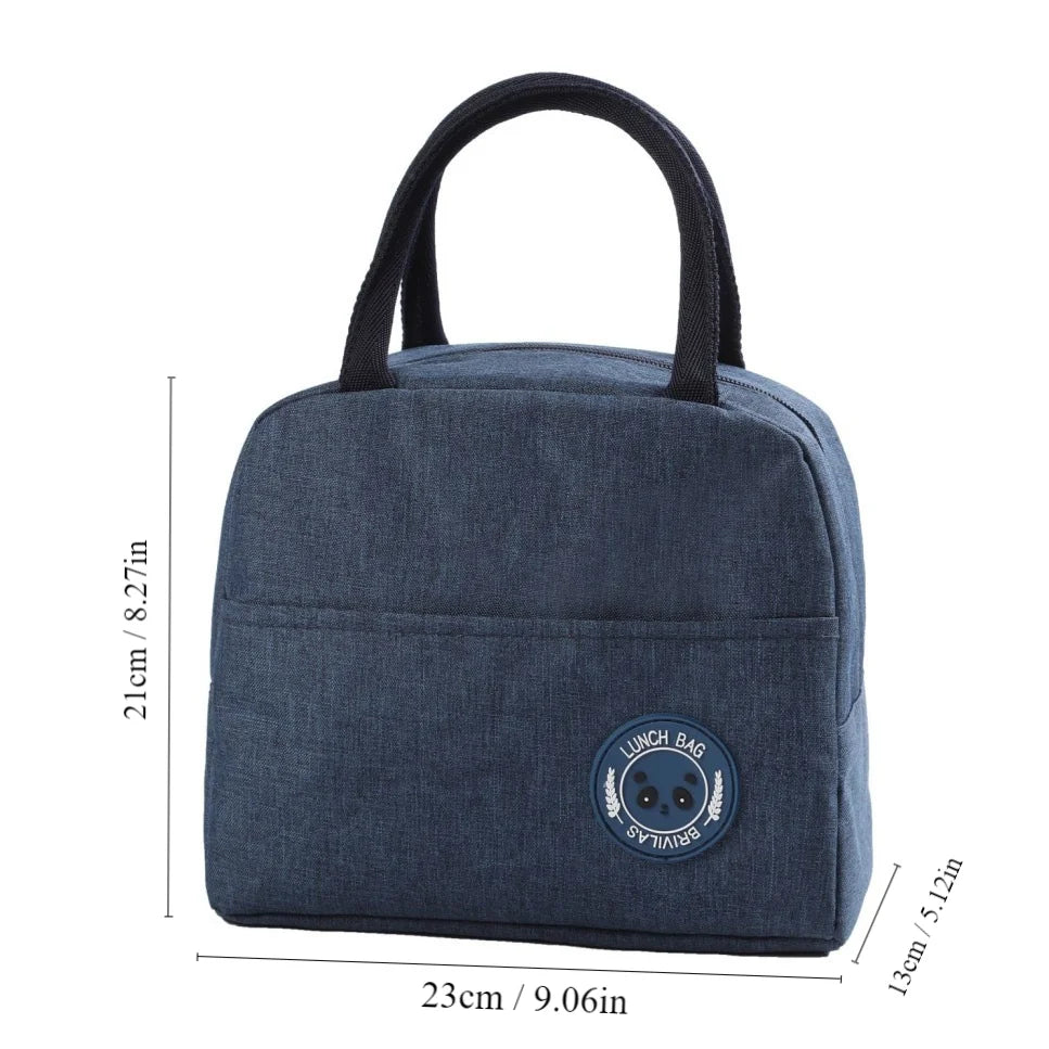 Insulated Lunch Bag with Multiple Compartments