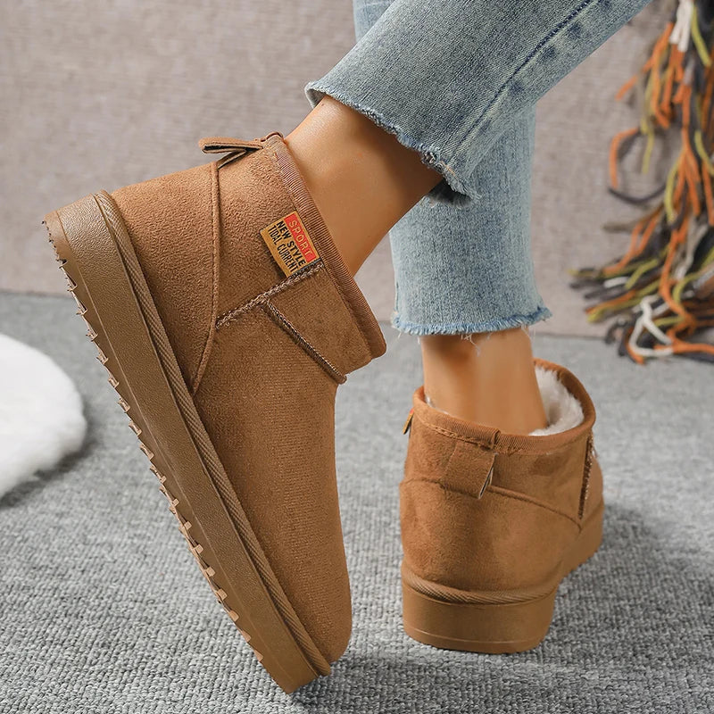 Women's Cozy Winter Snow Boots