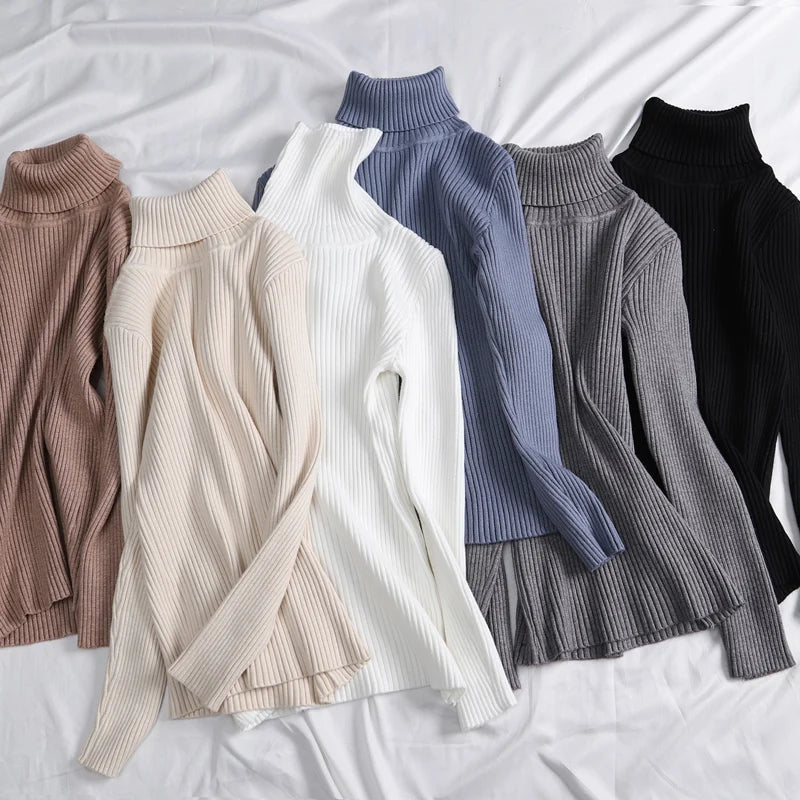 Women's Soft Turtleneck Sweater