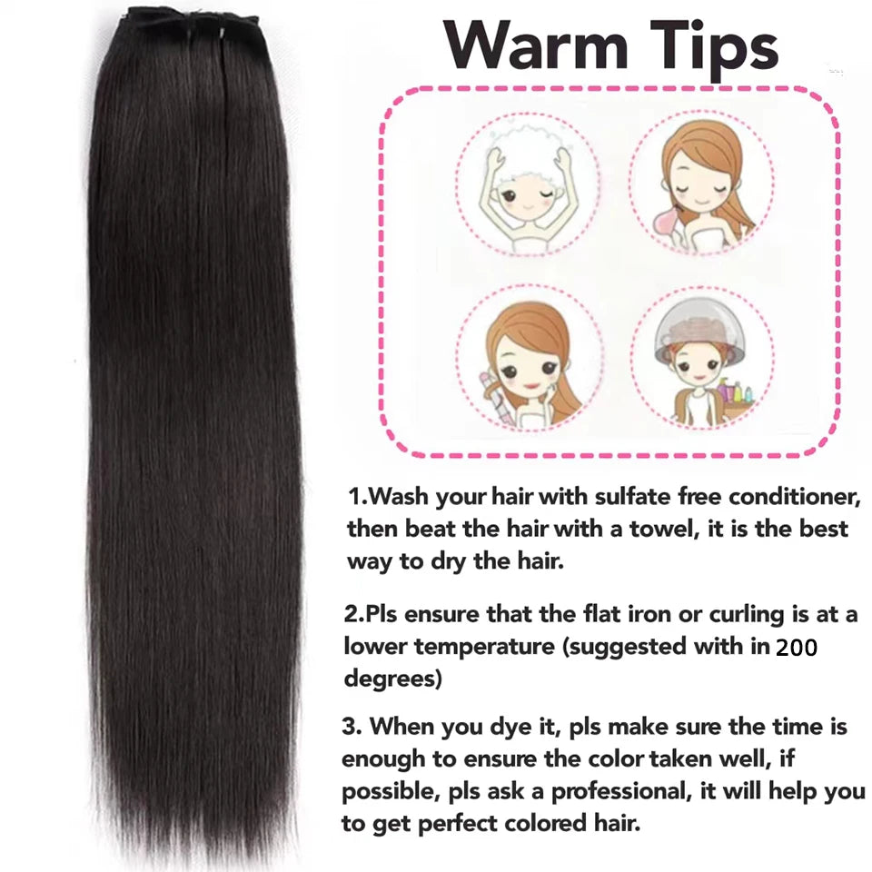 Premium 120g Remy Human Hair Extensions