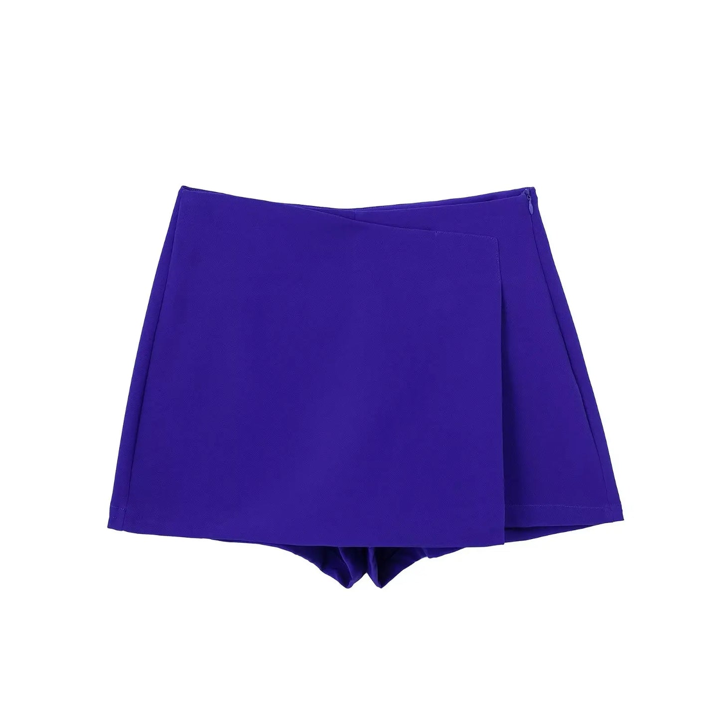 Willshela High-Waisted Asymmetrical Shorts Skort