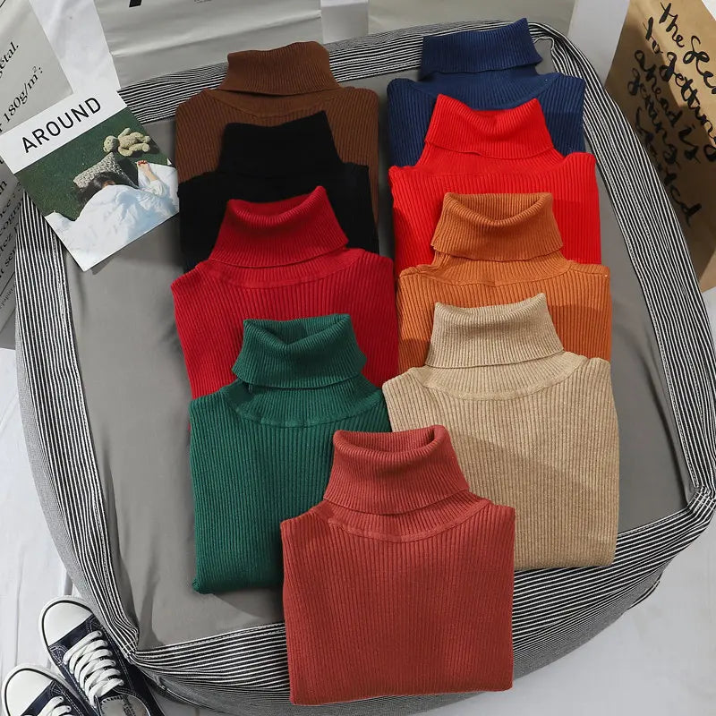 Women's Soft Turtleneck Sweater