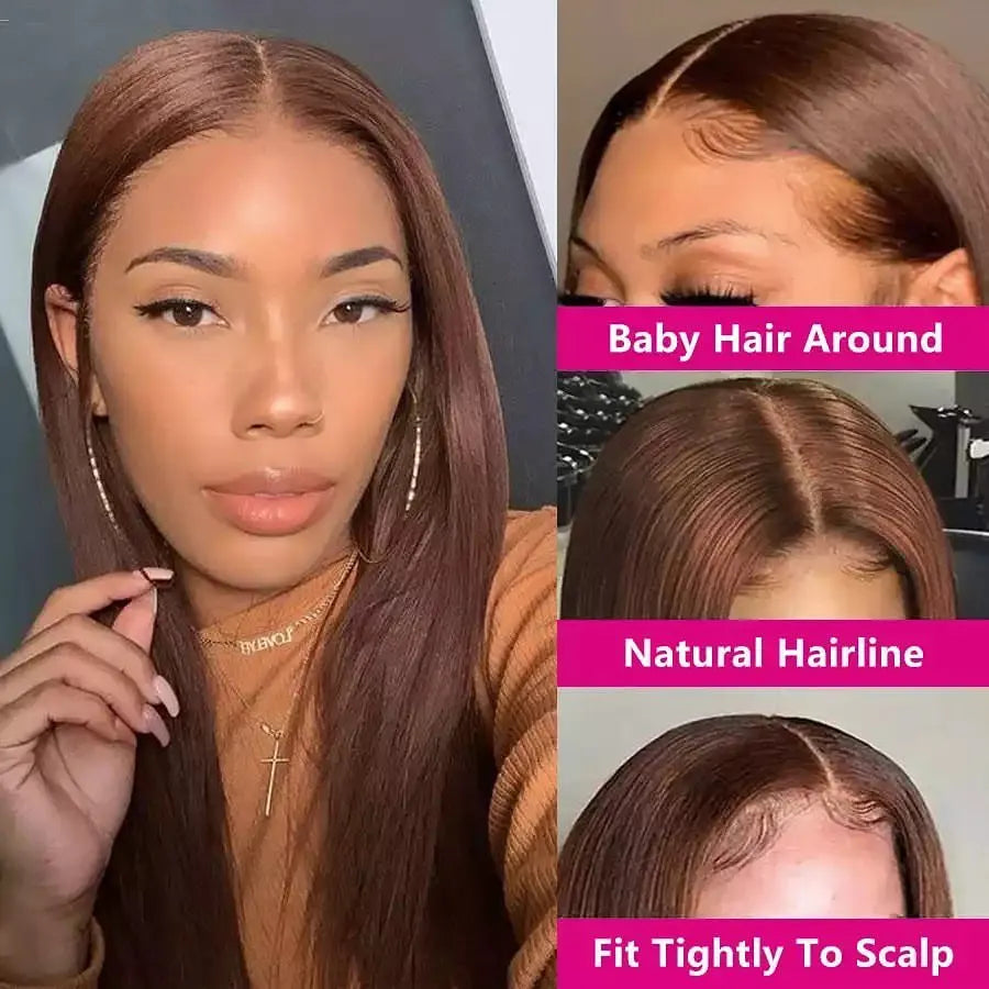 Premium Ginger Orange 13x6 HD Lace Front Wig