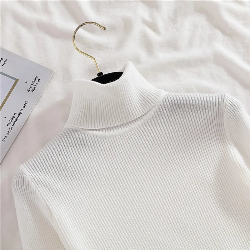 Women's Soft Turtleneck Sweater