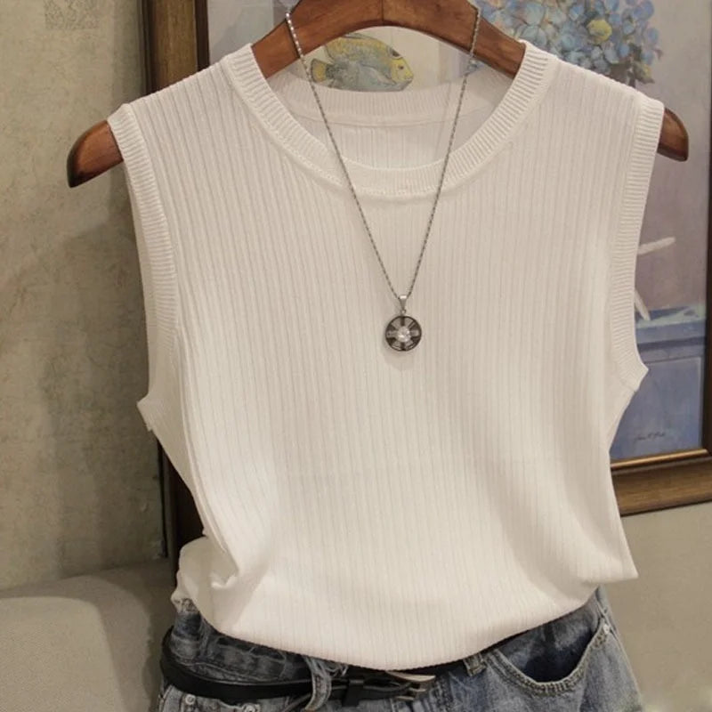 Women's Lightweight Summer Knit Tank Top