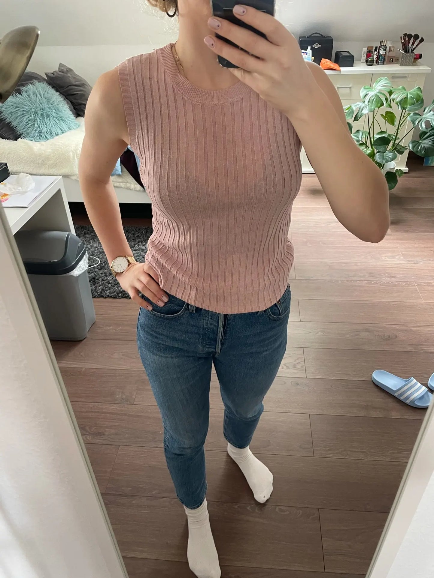 Women's Lightweight Summer Knit Tank Top