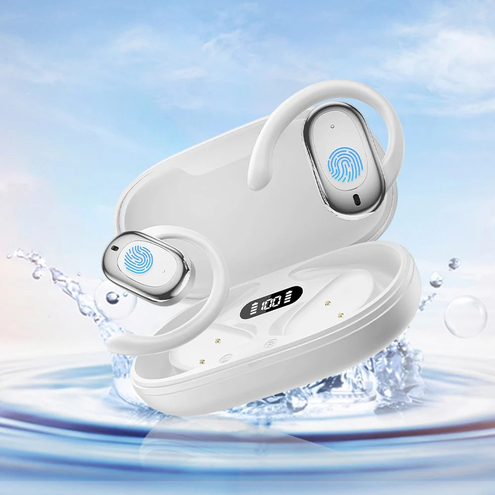 Bluetooth-Compatible TWS 3-in-1 Real-Time Translation Headphones Noise Cancelling Wireless Open-Ear Headphones for Travelers