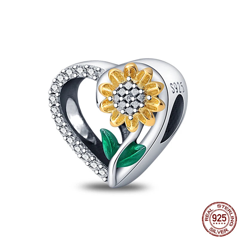 925 Sterling Silver Ocean Charm Collection