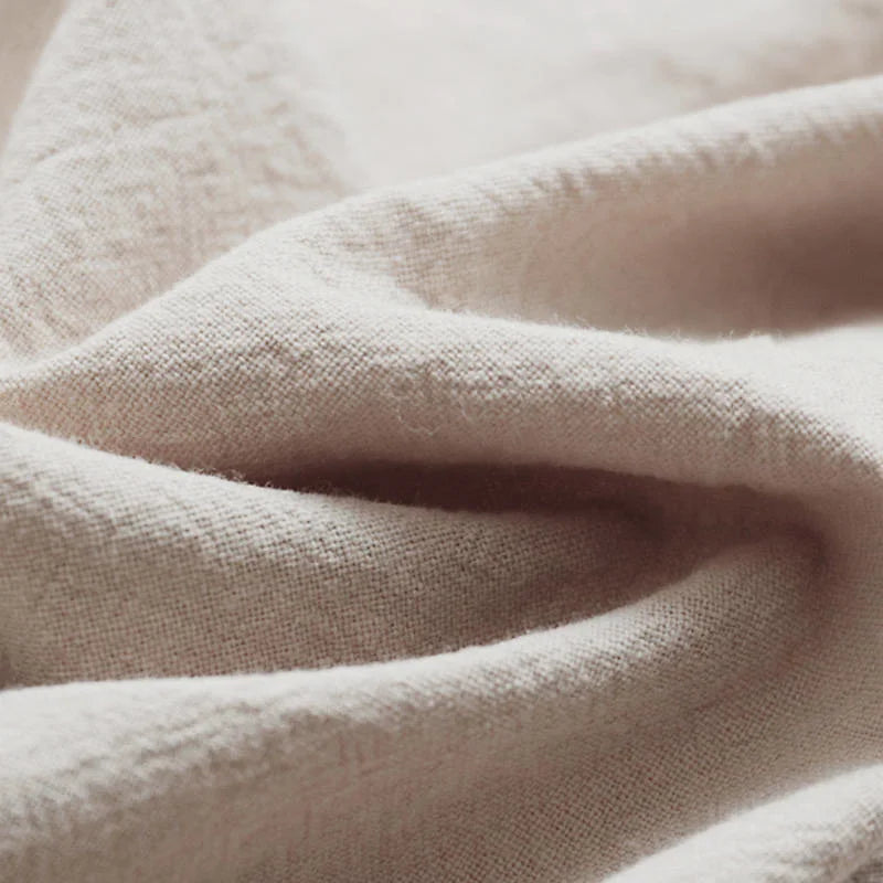 High-Waisted Linen Cotton Casual Shorts for Women