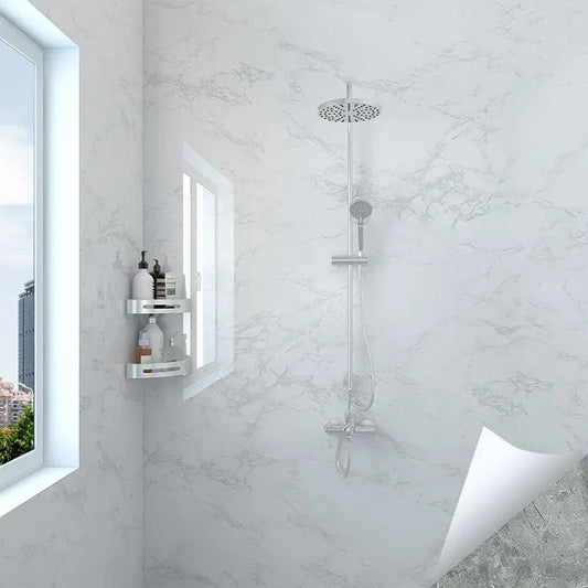 Wallpaper for Walls In Rolls Formaldehyde-free Bathroom Waterproof Sticker Toilet Wall Renovation Moisture-proof Wall Stickers