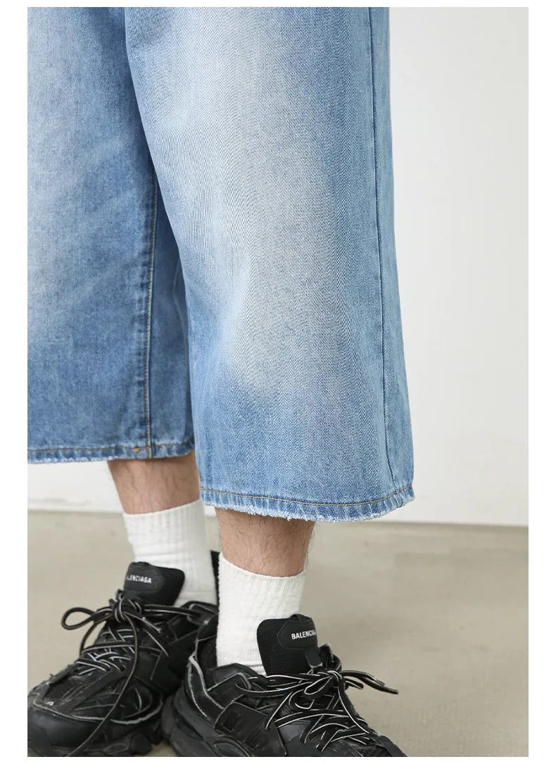 Y2K High-Waisted Black Denim Shorts