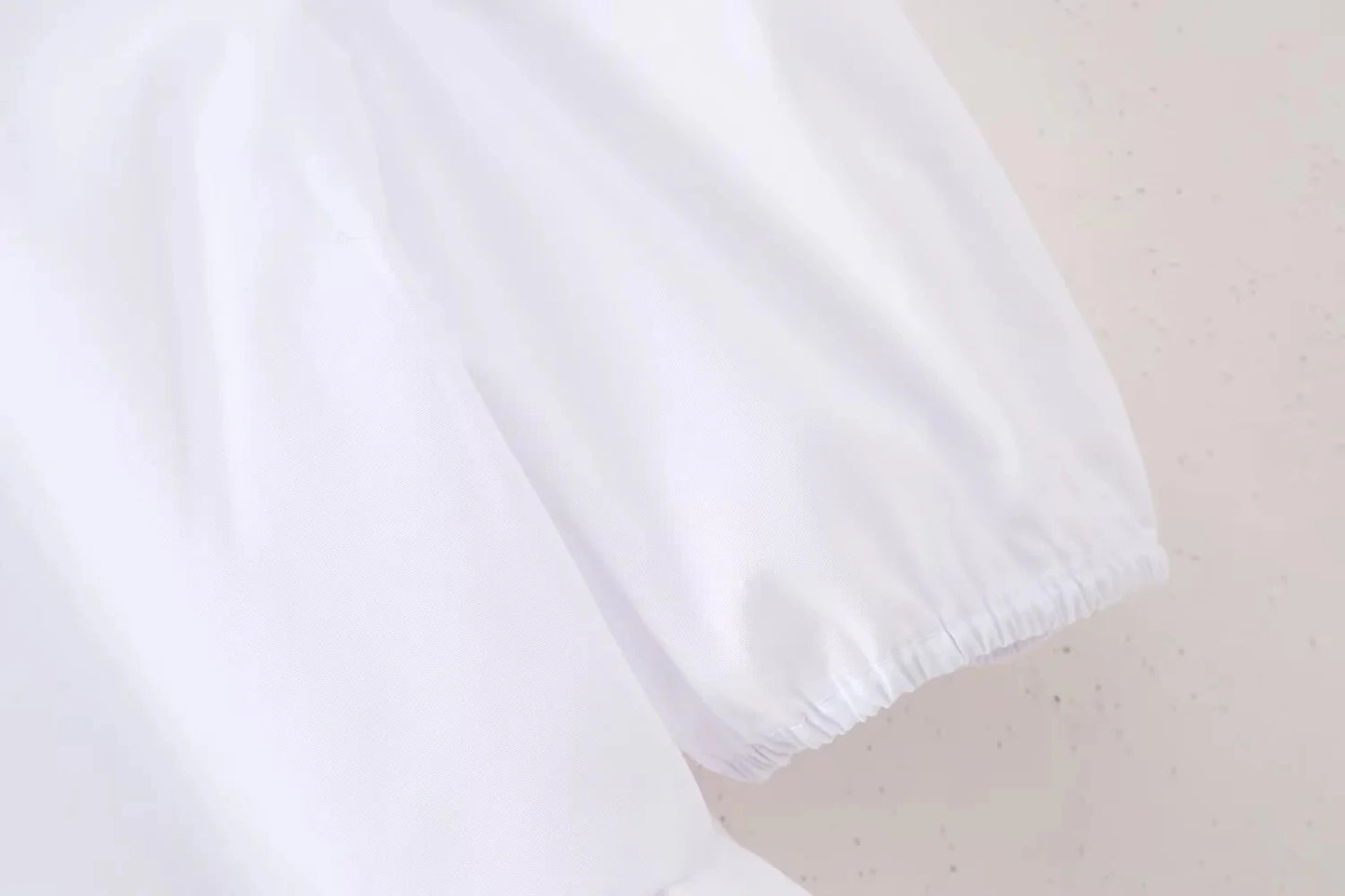 Women's Lace-Up Puff Sleeve Blouse