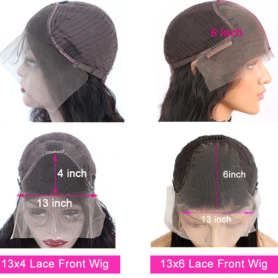 Premium 13x6 HD Transparent Lace Front Wig
