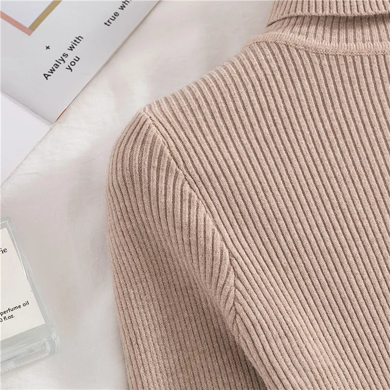 Women's Soft Turtleneck Sweater