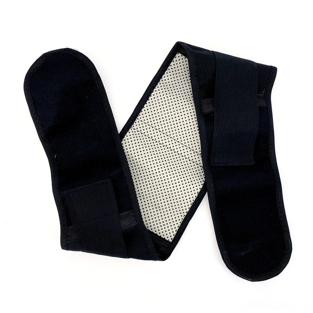 Waist Brace Support Belt Tourmaline Self-heating Magnetic Therapy Waist Belt Lumbar Support Back Support Brace Double Banded