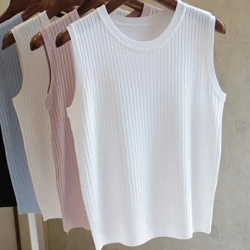 Women's Lightweight Summer Knit Tank Top
