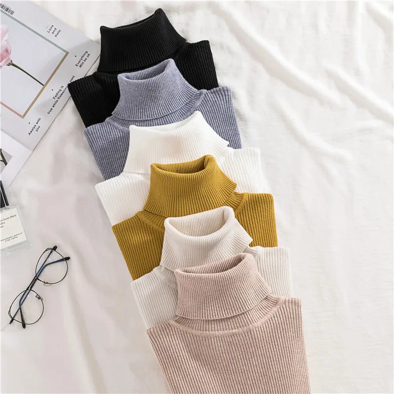 Women's Soft Turtleneck Sweater