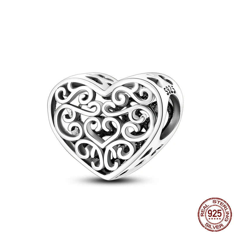 925 Sterling Silver Ocean Charm Collection