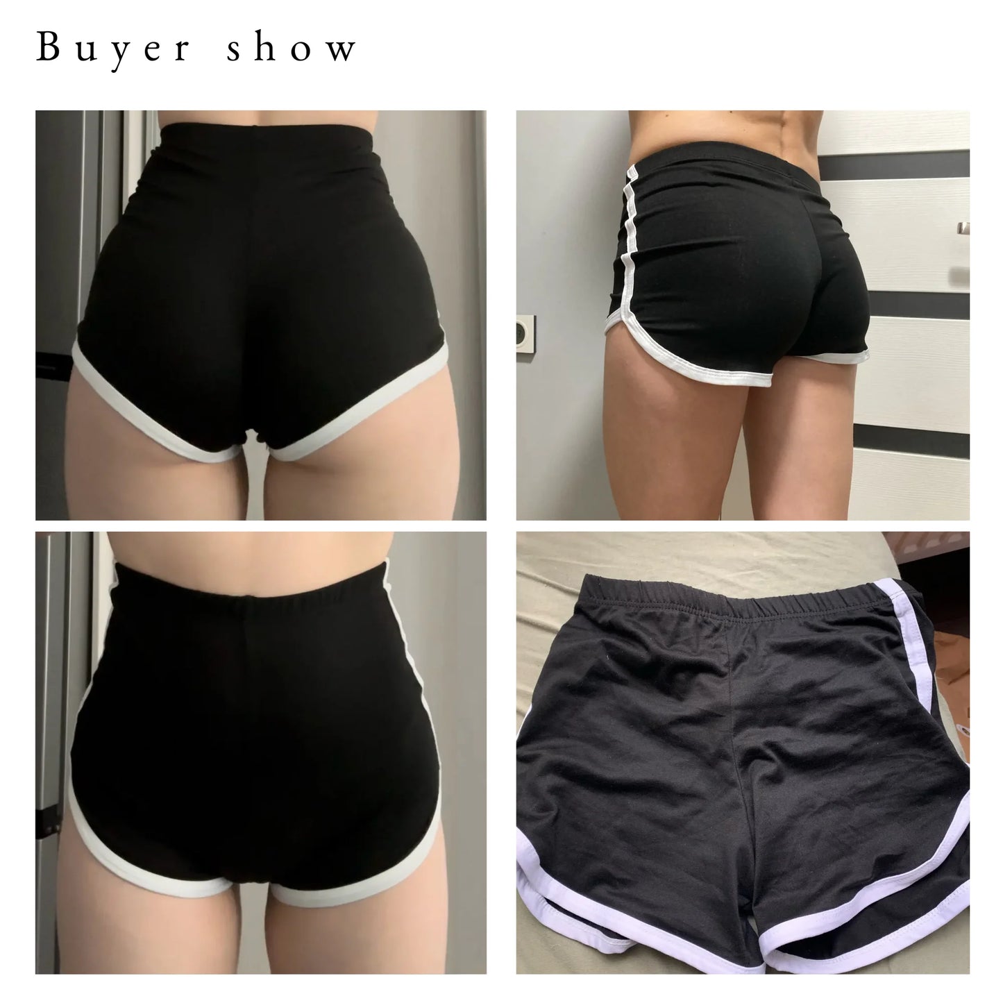Women's High-Waisted Yoga Shorts