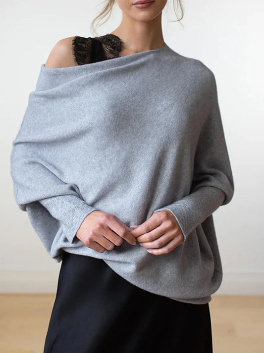 Stylish Ribbed Knit Jumper Set