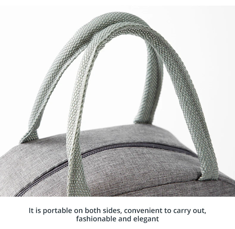 Insulated Lunch Bag with Multiple Compartments