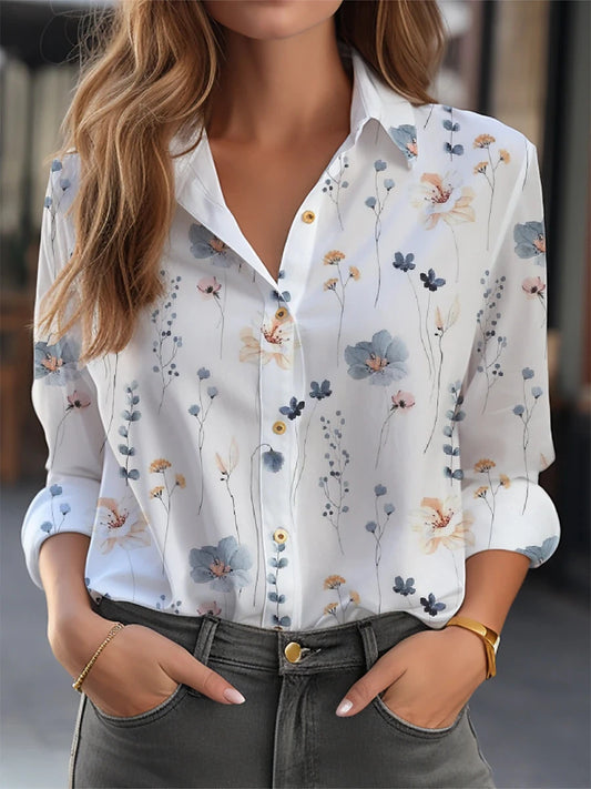 Elegant Long Sleeve Casual Shirt