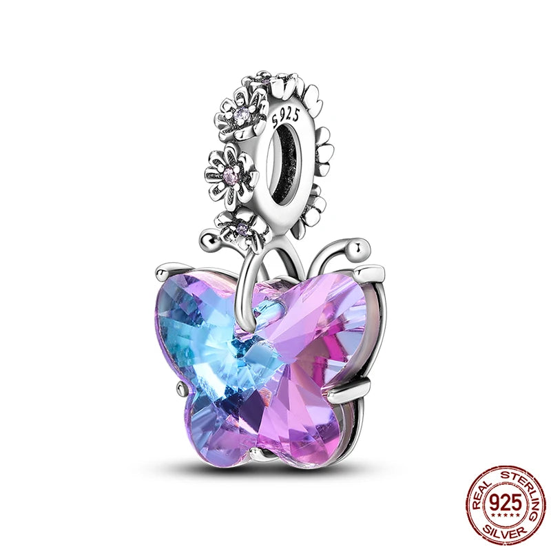 925 Sterling Silver Ocean Charm Collection