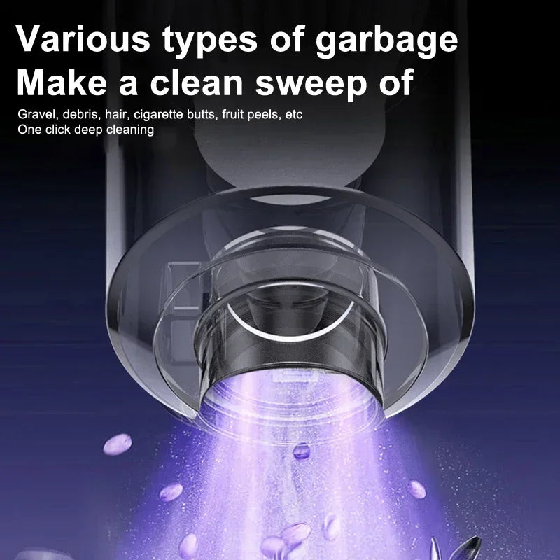 Xiaomi MIJIA 9000pa Car Vacuum Cleaner High-power 6 in 1Charging Multifunctional Blowing And Suction Handheld Car Vacuum Cleaner