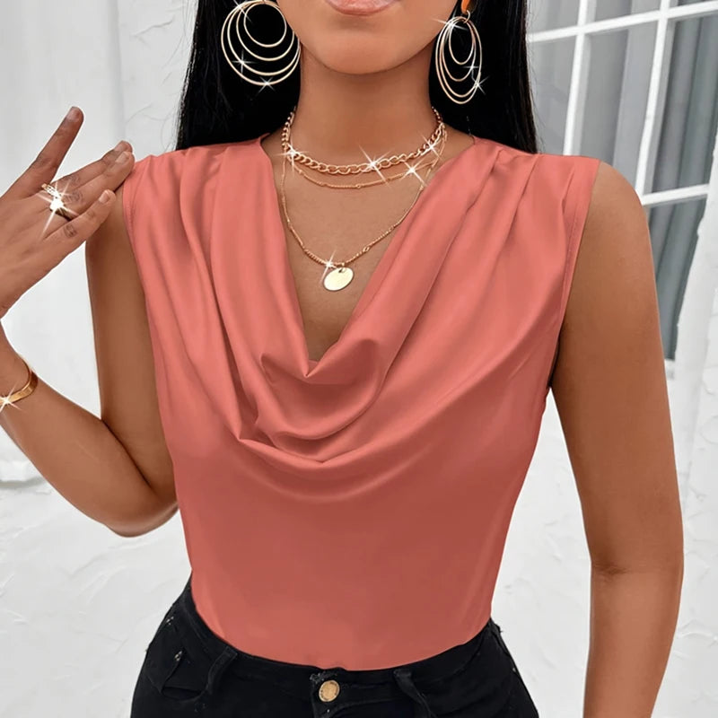 Elegant Sleeveless Tank Top