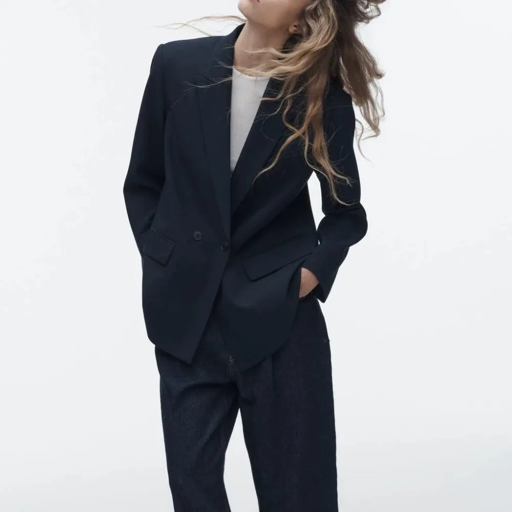 Women's Double-Breasted Blazer