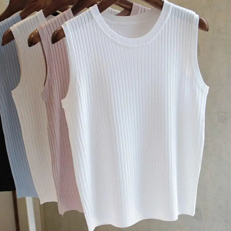 Women's Lightweight Summer Knit Tank Top