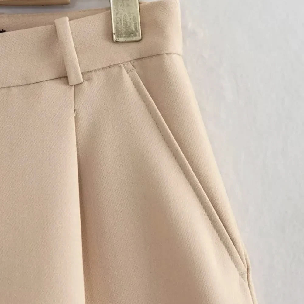 High-Waisted Bermuda Shorts for Women