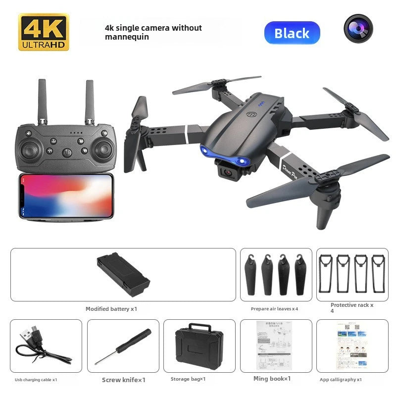 E99 Pro Foldable Drone with HD Dual Cameras - Altitude Hold Quadcopter, E88 Pro Remote Control Aircraft K3