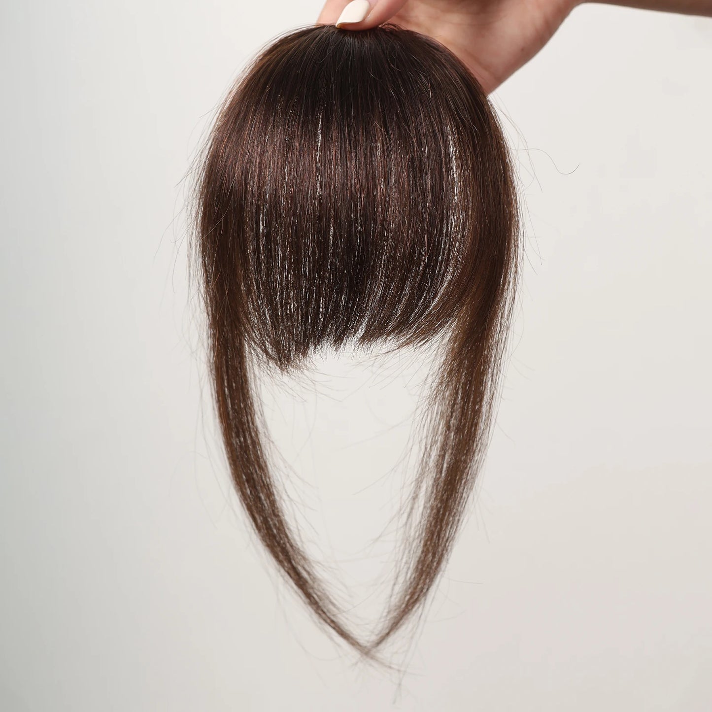 Premium Remy Human Hair Bangs with Temples