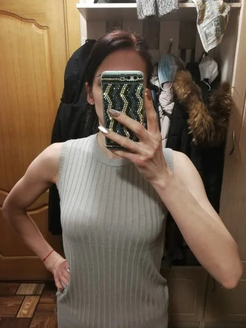 Women's Lightweight Summer Knit Tank Top