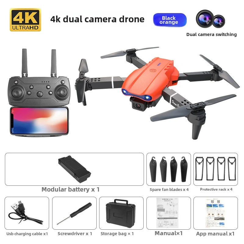 E99 Pro Foldable Drone with HD Dual Cameras - Altitude Hold Quadcopter, E88 Pro Remote Control Aircraft K3