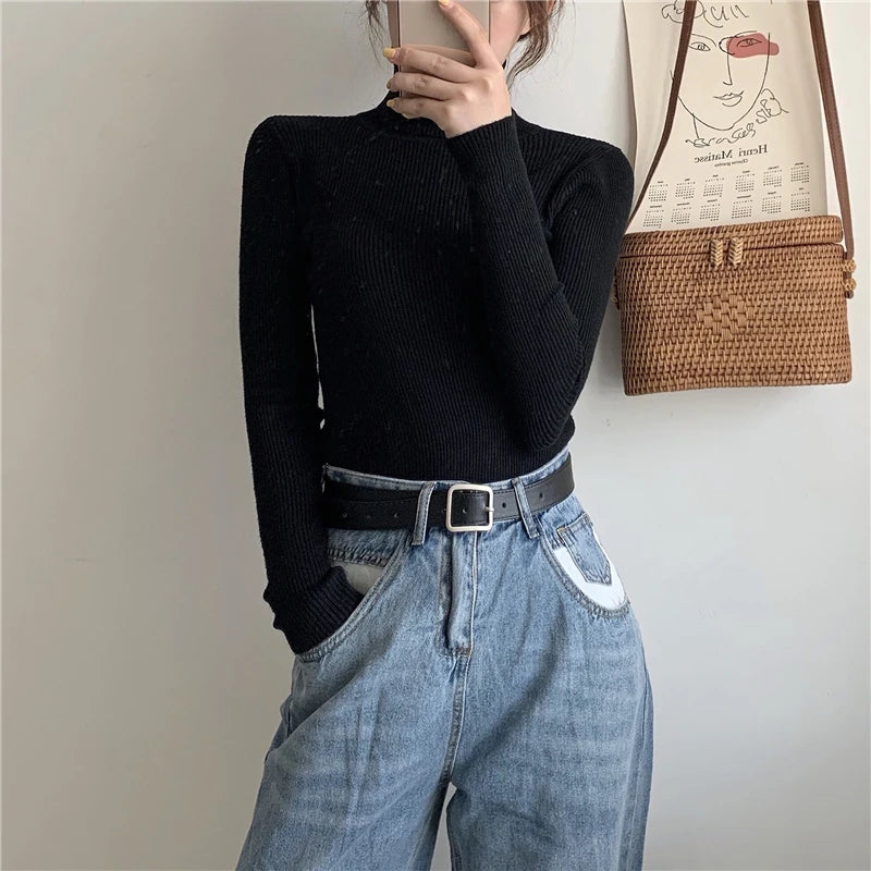 Women's Soft Turtleneck Sweater