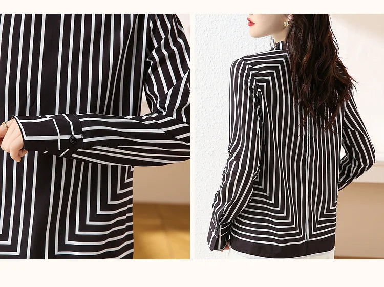 Vintage Fashion Slim Long Sleeve Tops