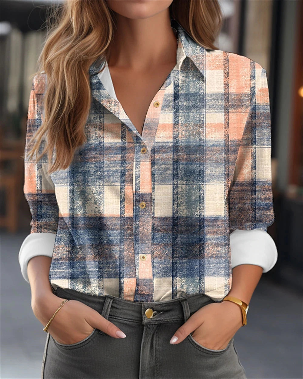 Elegant Long Sleeve Casual Shirt