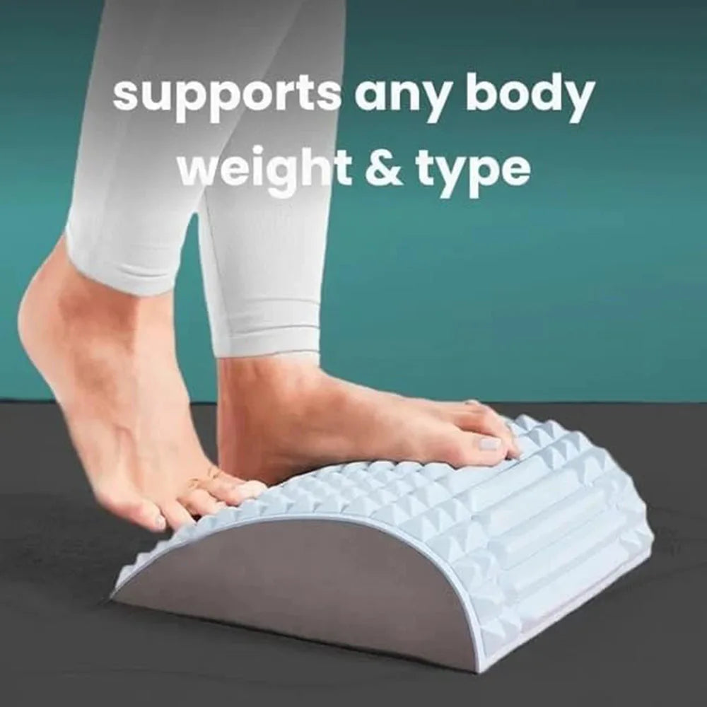 Back Stretcher Pillow Neck Lumbar Support Massager for Neck Waist Back Herniated Disc Pain Relief Massage Relaxation Tools