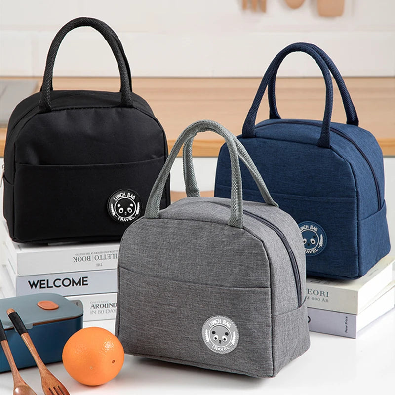 Insulated Lunch Bag with Multiple Compartments