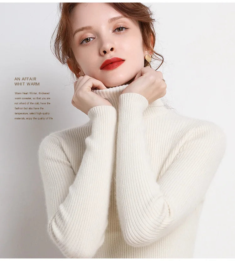 Women's Soft Turtleneck Sweater