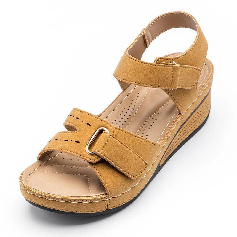 Summer Women Shoes Sandals Party Sandals Ladies Elegant Women's Sandals Wedge Women's Shoes Retro Female Footwear Sandal Women