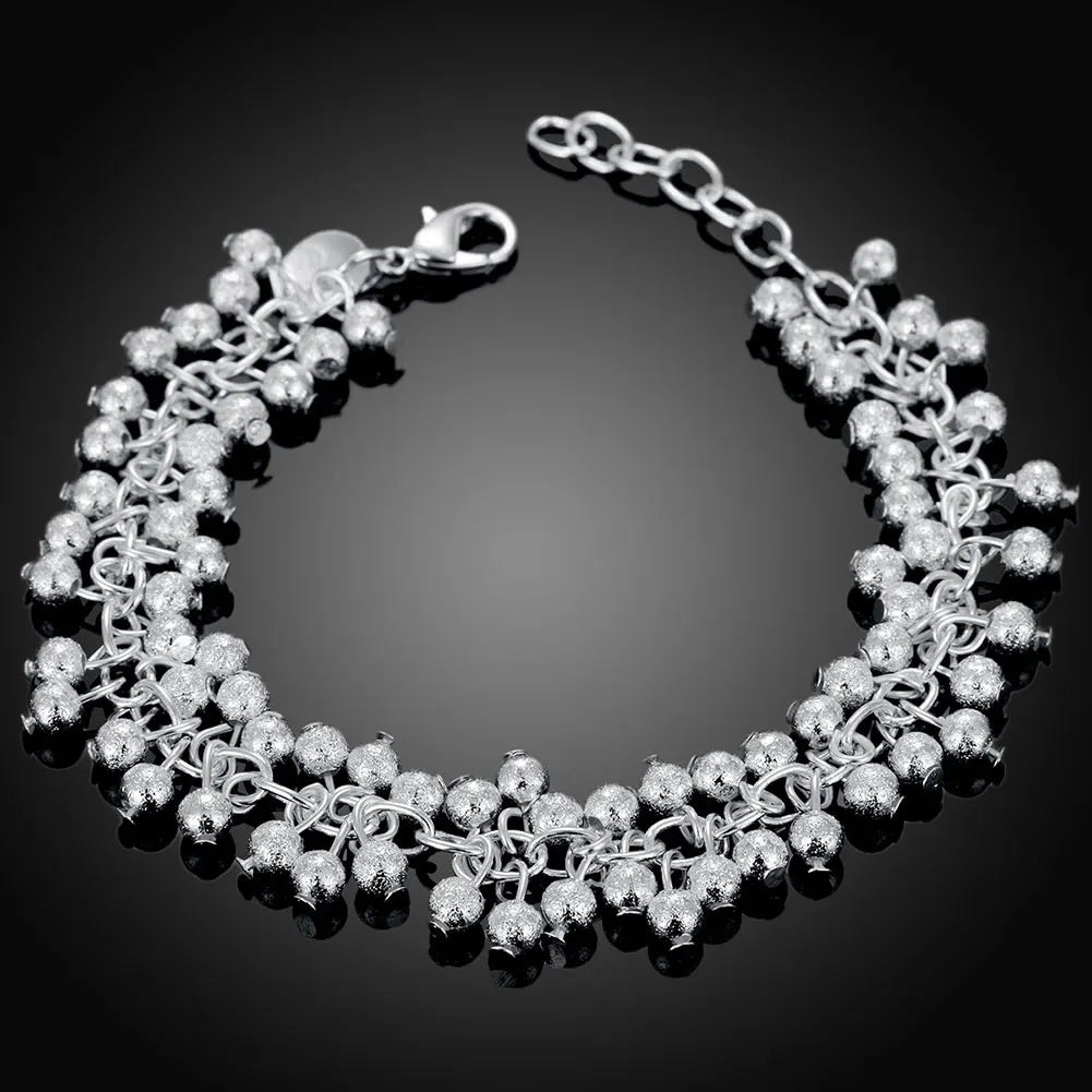 Handcrafted 925 Sterling Silver Twisted Rope Bracelet