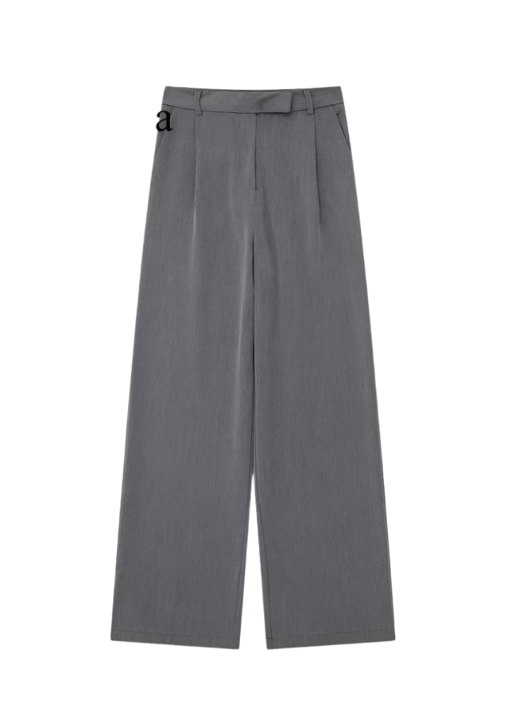 High-Waisted Straight Leg Pants for Women